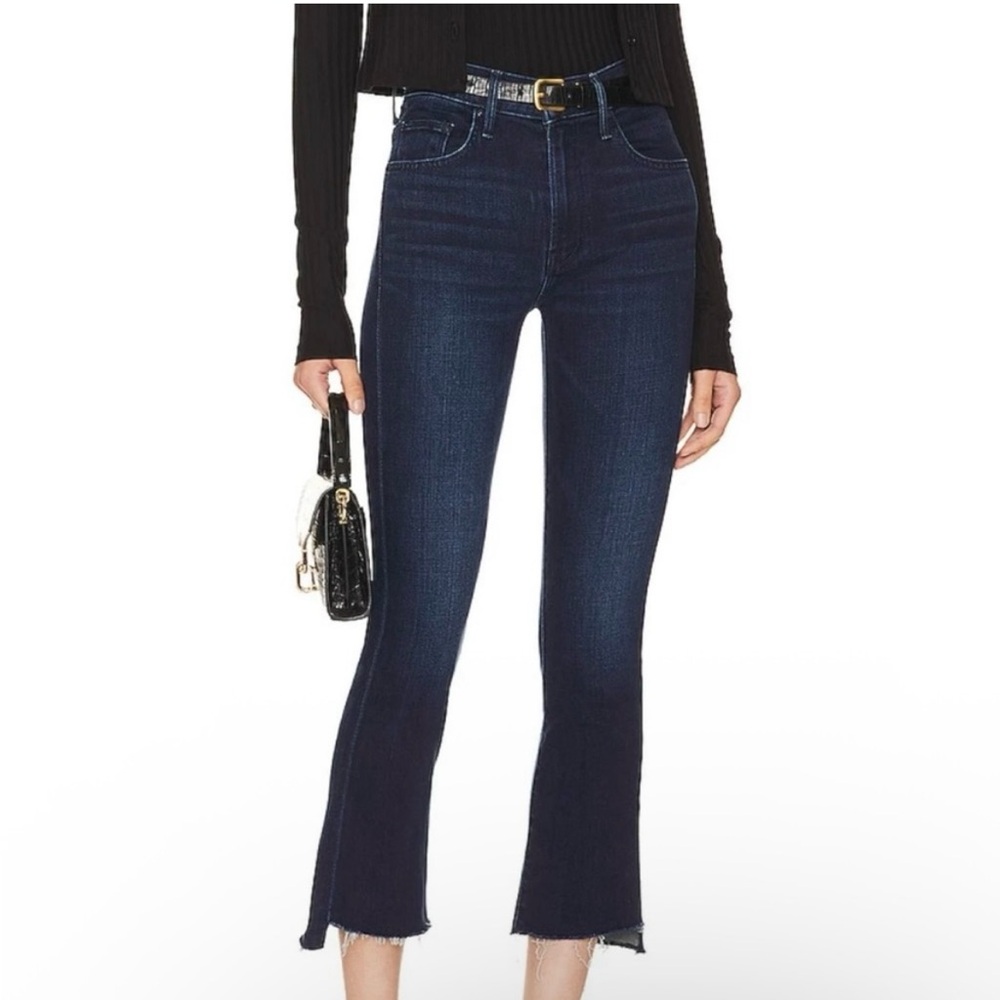 MOTHER The Insider Crop Step Fray- Moving On Up